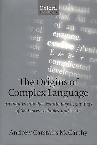 The Origins of Complex Language
