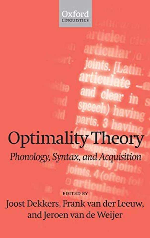 Optimality Theory