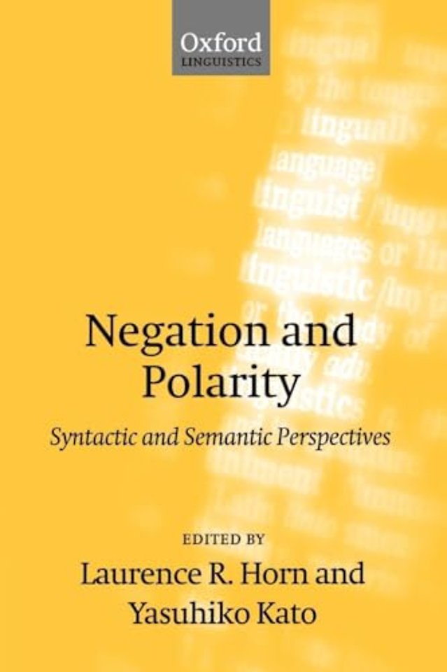 Negation and Polarity