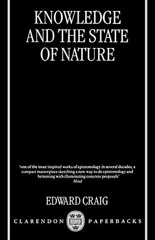 Knowledge and the State of Nature