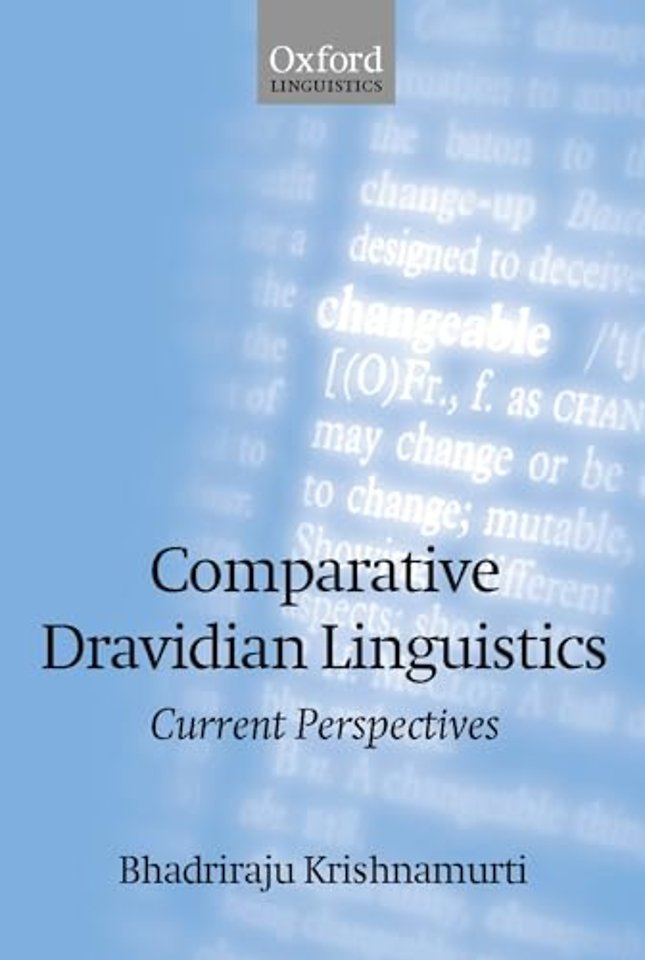 Comparative Dravidian Linguistics