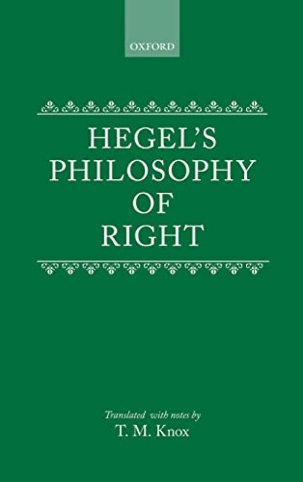Hegel's Philosophy of right