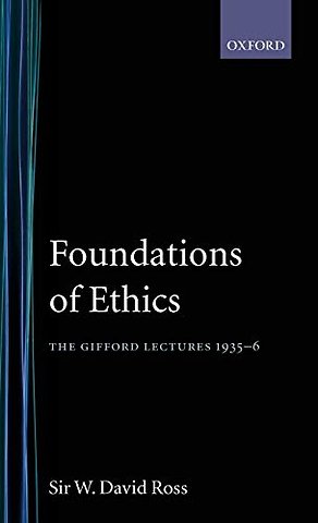The Foundations of Ethics