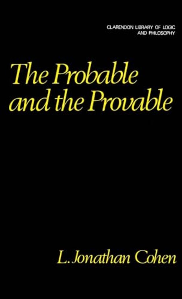 The Probable and the Provable