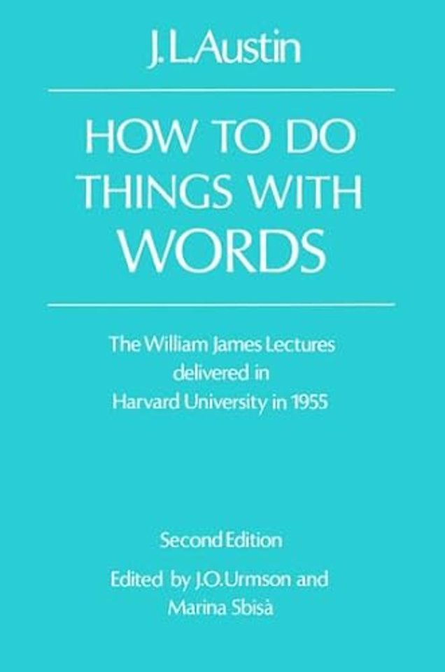 How To Do Things With words