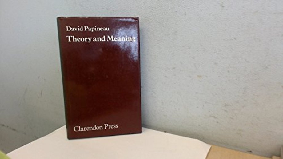 Theory and Meaning