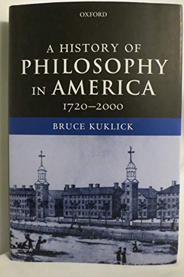 A History of Philosophy in America