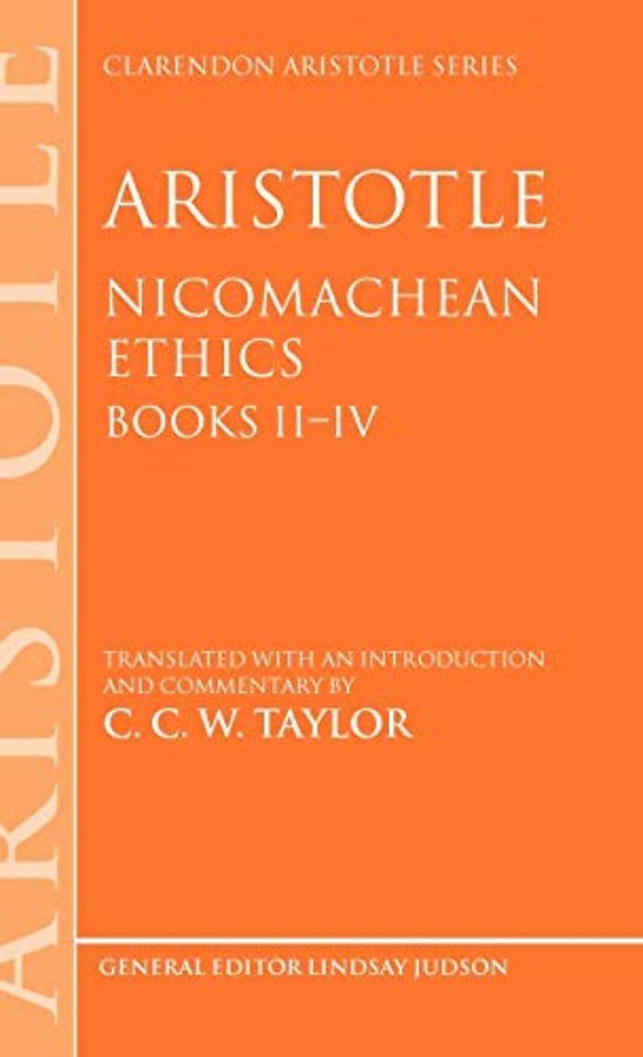 Aristotle: Nicomachean Ethics, Books II--IV