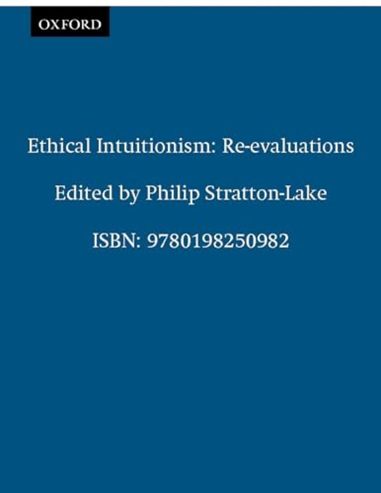 Ethical Intuitionism