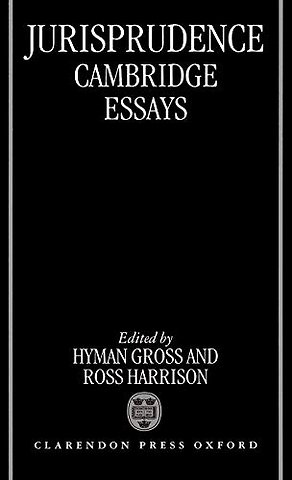 Jurisprudence: Cambridge Essays