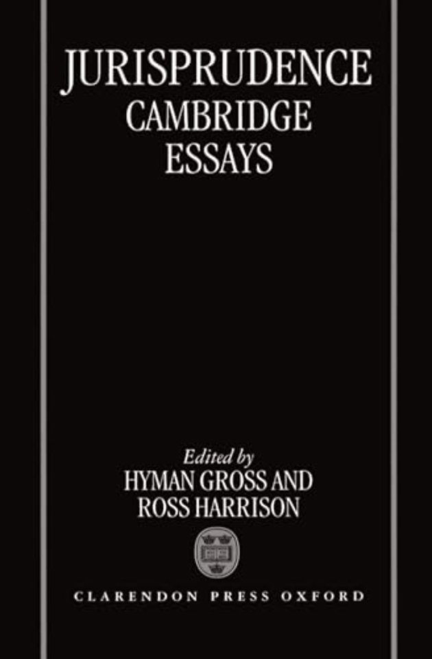 Jurisprudence: Cambridge Essays