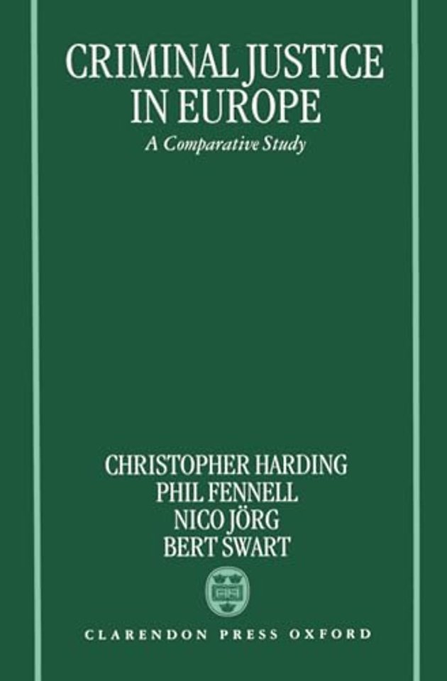 Criminal Justice in Europe