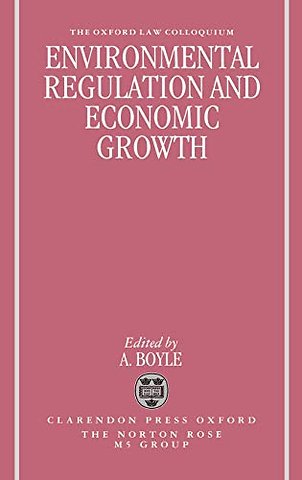 Environmental Regulation and Economic Growth