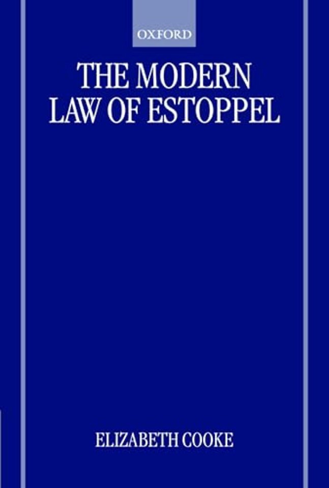 The Modern Law of Estoppel