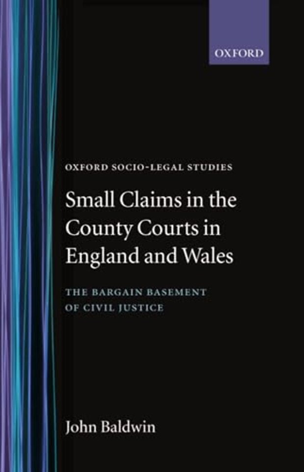 Small Claims in the County Courts in England and Wales