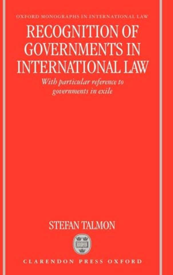 Recognition of Governments in International Law