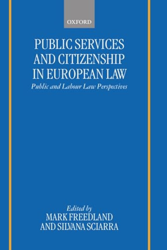Public Services and Citizenship in European Law