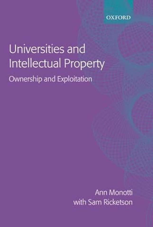 Universities and Intellectual Property