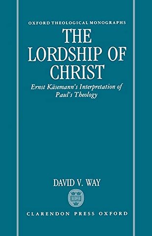 The Lordship of Christ
