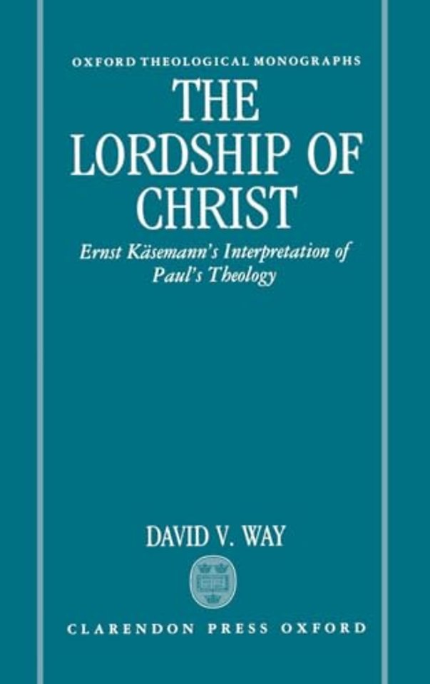 The Lordship of Christ