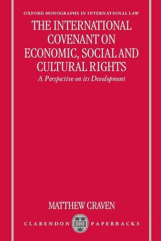 The International Covenant on Economic, Social and Cultural Rights