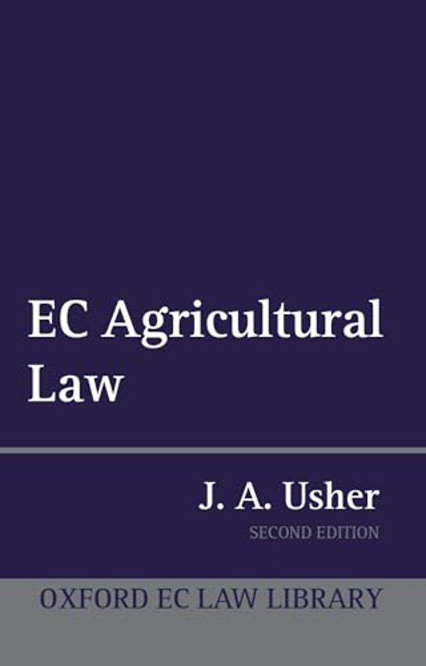 EC Agricultural Law