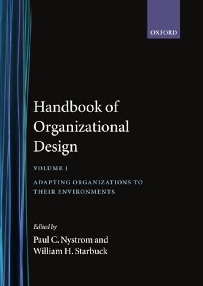Handbook of Organizational Design