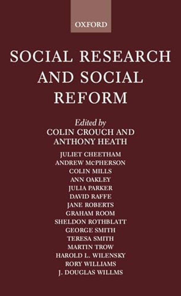 Social Research and Social Reform