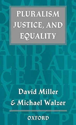 Pluralism, Justice, and Equality