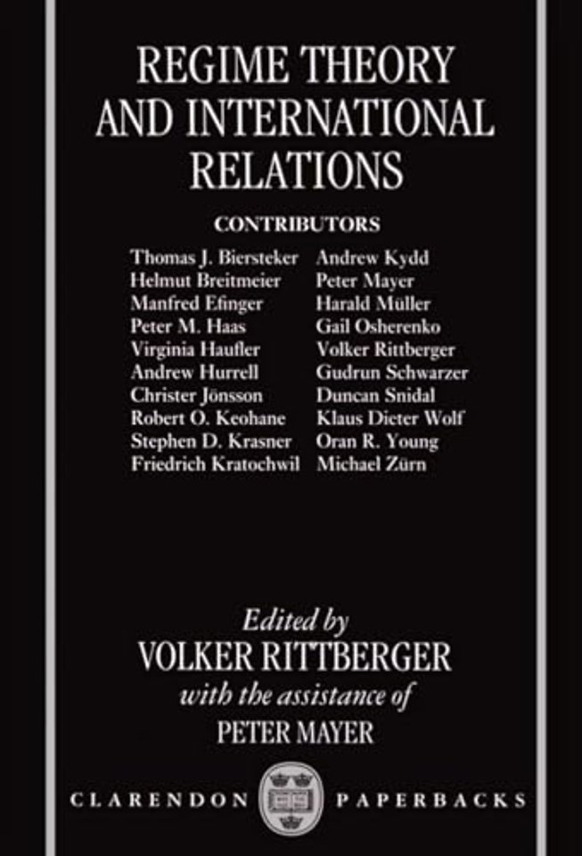 Regime Theory and International Relations