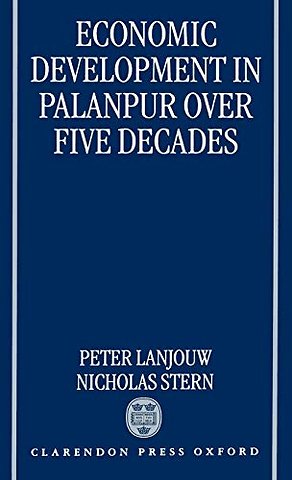 Economic Development in Palanpur over Five Decades