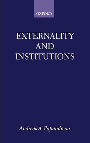 Externality and Institutions