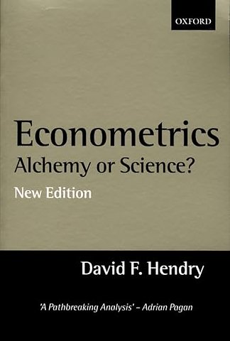 Econometrics: Alchemy or Science?