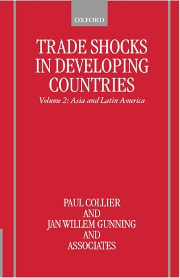Trade Shocks in Developing Countries: Volume II: Asia and Latin America