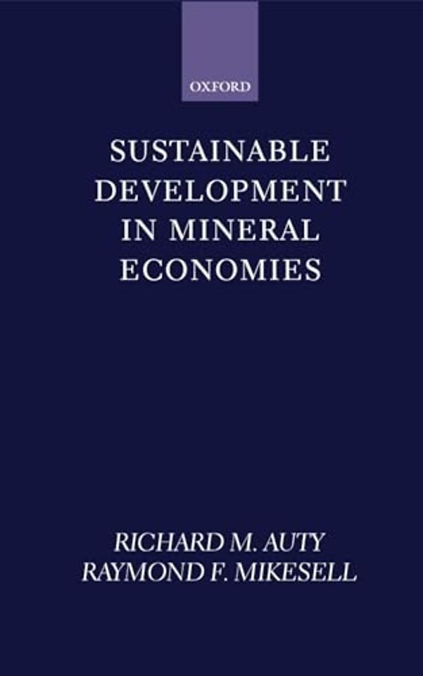 Sustainable Development in Mineral Economies