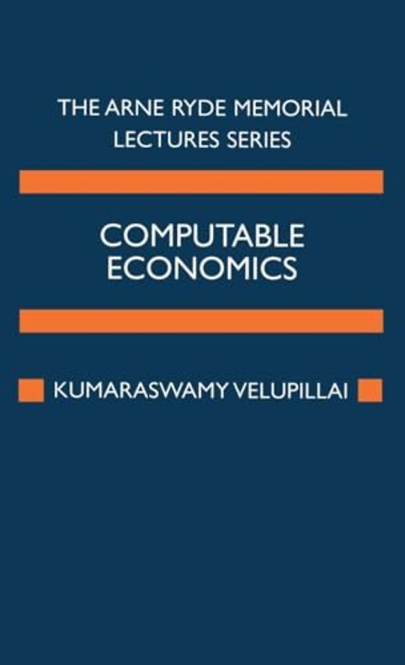 Computable Economics