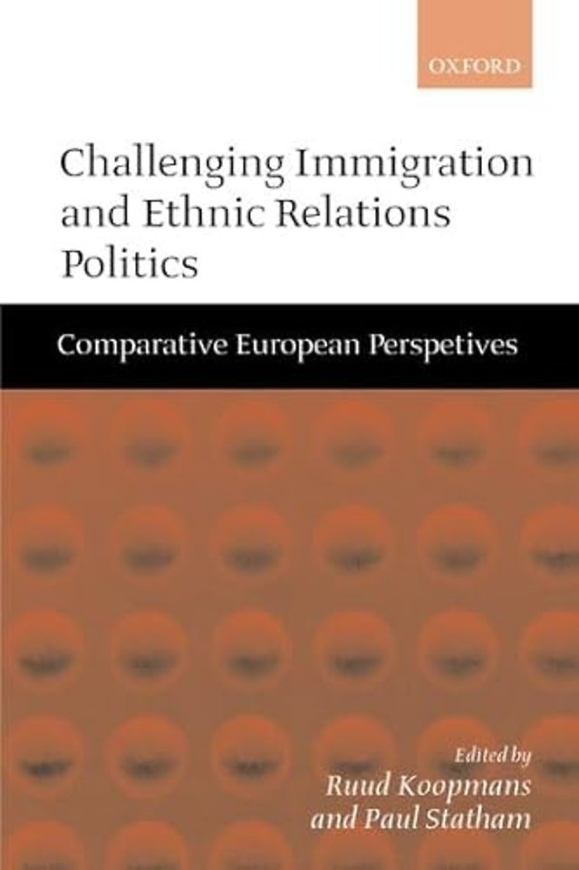 Challenging Immigration and Ethnic Relations Politics