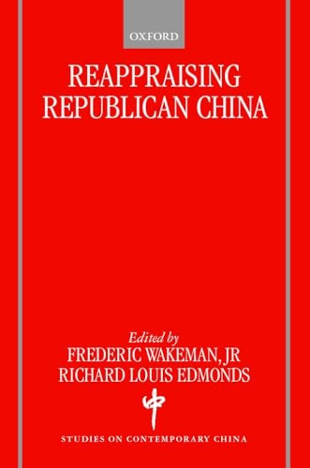 Reappraising Republican China