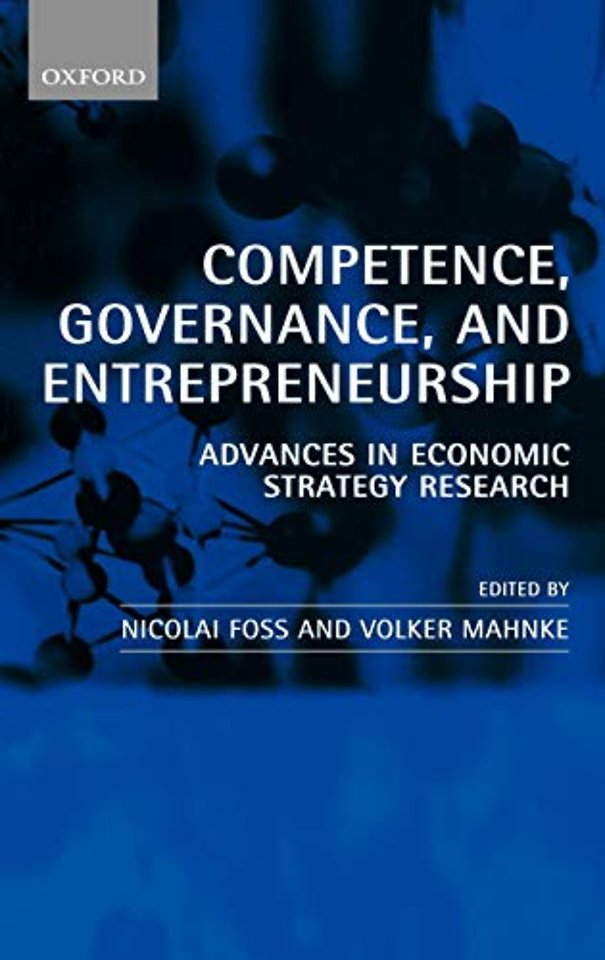 Competence, Governance, and Entrepreneurship