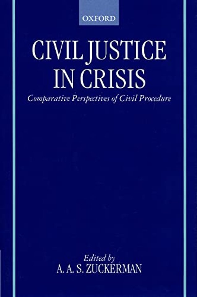 Civil Justice in Crisis