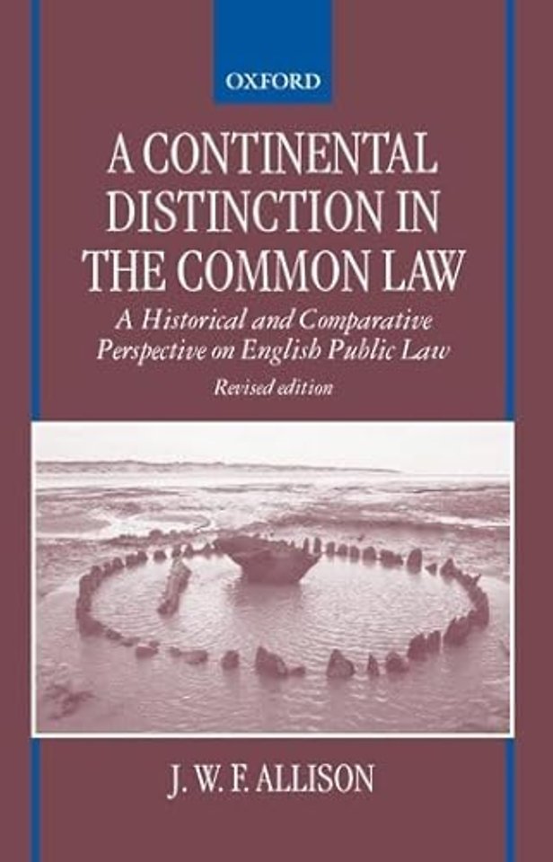 A Continental Distinction in the Common Law