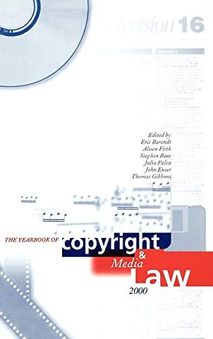 Yearbook of Copyright and Media Law: Volume V, 2000