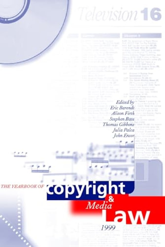Yearbook of Copyright and Media Law: Volume V, 2000