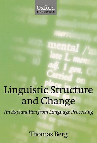 Linguistic Structure and Change