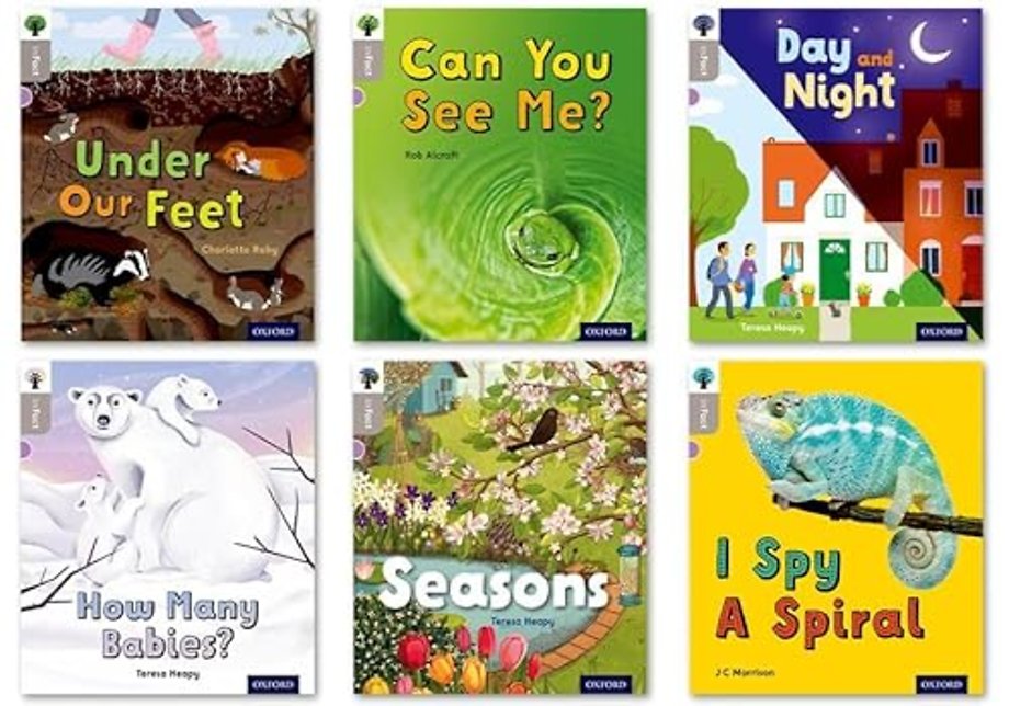 Oxford Reading Tree inFact: Oxford Level 1: Mixed Pack of 6
