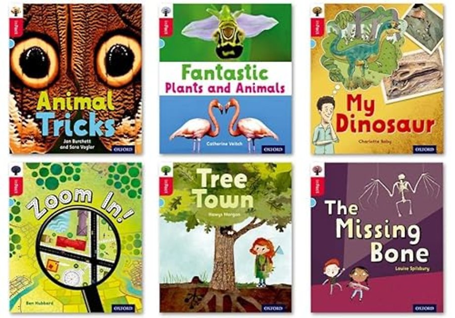 Oxford Reading Tree inFact: Oxford Level 4: Mixed Pack of 6