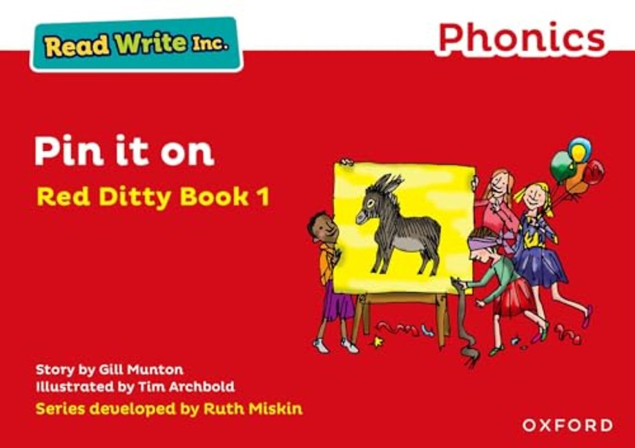 Read Write Inc. Phonics: Pin It On (Red Ditty Book 1)