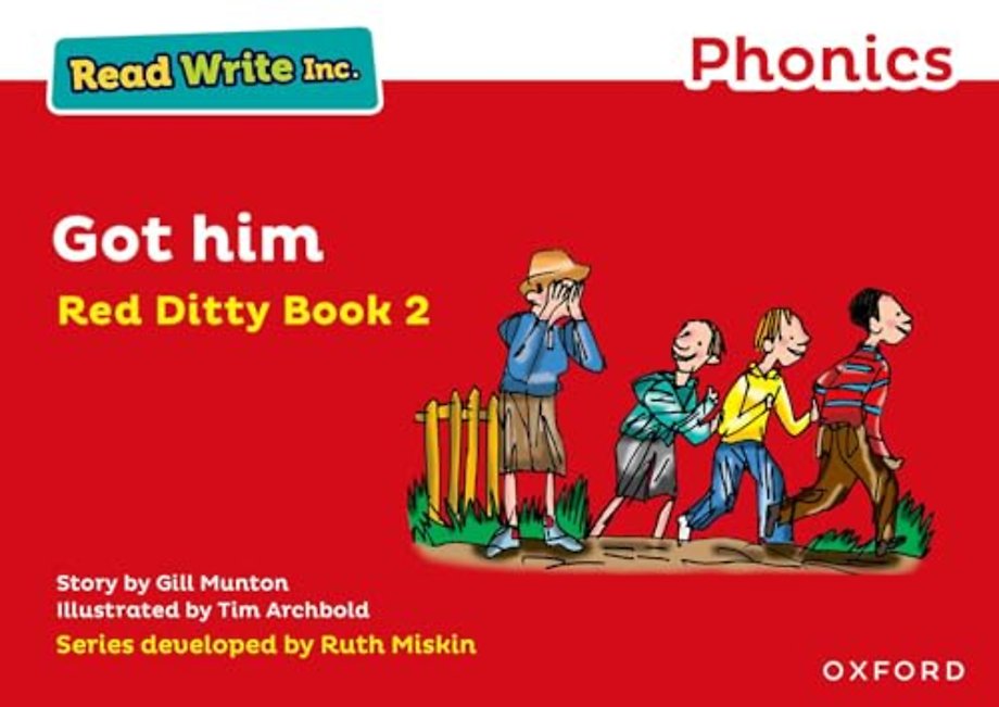 Read Write Inc. Phonics: Got Him (Red Ditty Book 2)