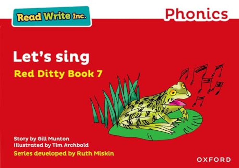 Read Write Inc. Phonics: Let's Sing (Red Ditty Book 7)