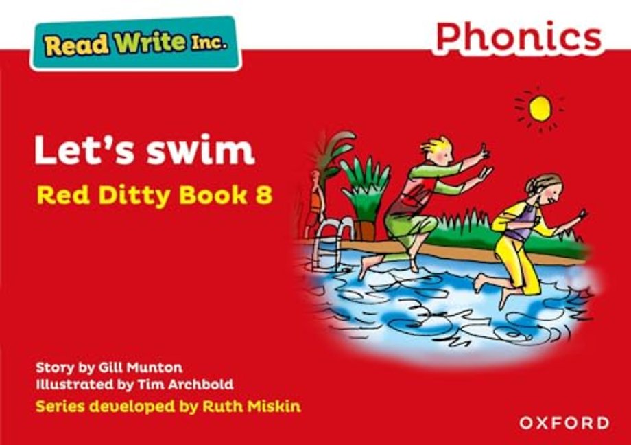 Read Write Inc. Phonics: Let's Swim (Red Ditty Book 8)